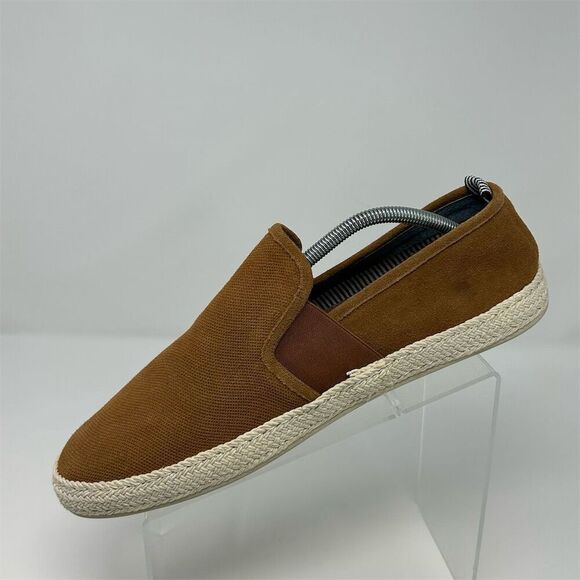 Stacy Adams Men\'s Nino Cognac Suede Loafers Size 12 Dress Casual Memory Foam main image 12